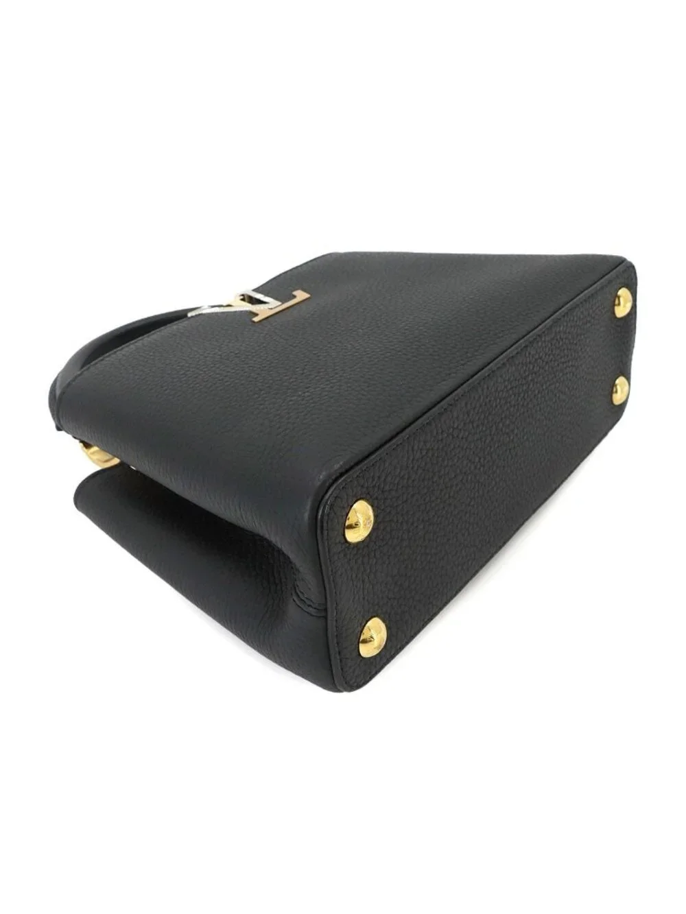 Louis Vuitton Capucines BB 2-Way Bag Taurillon Leather Black